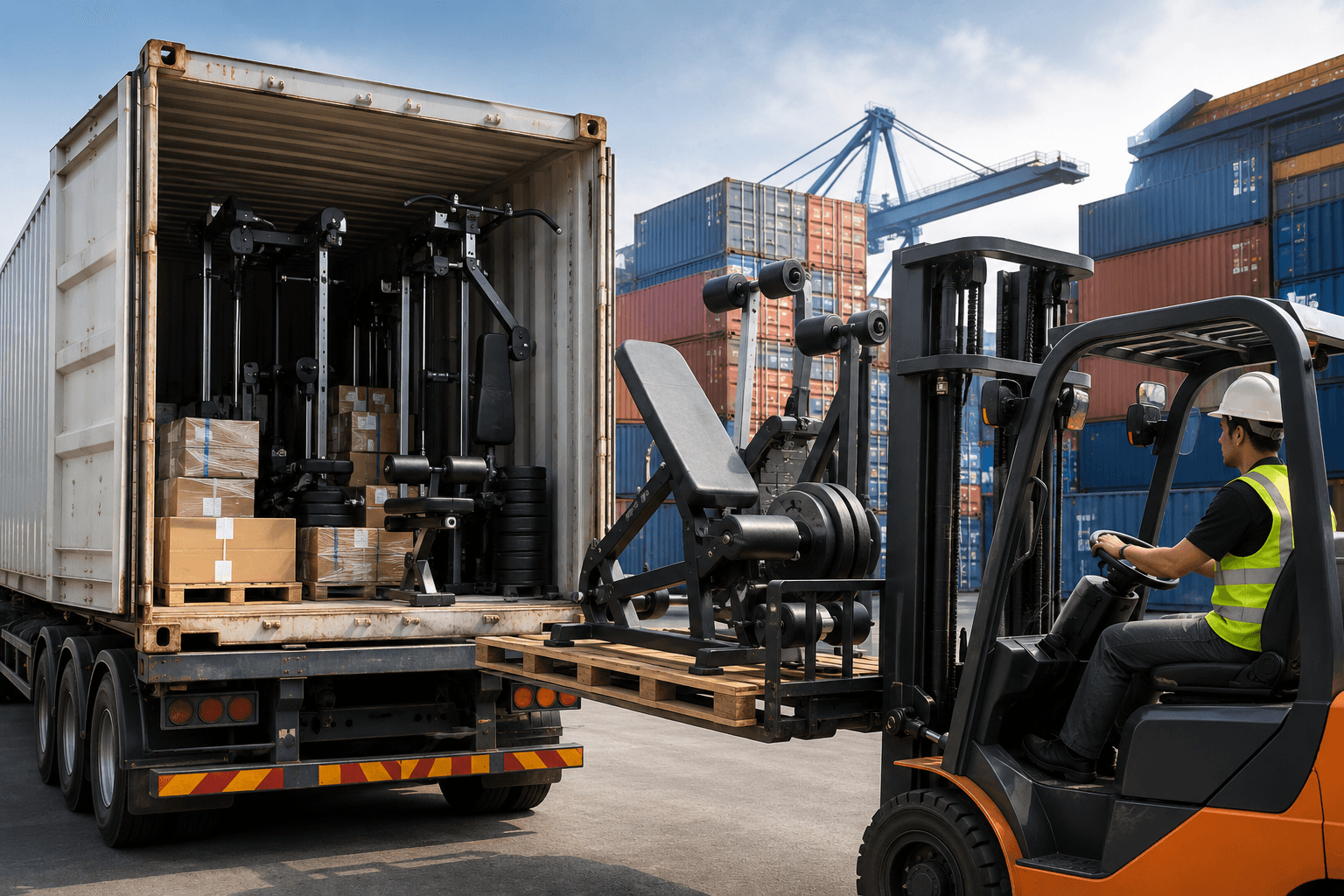 Importing Gym Equipment